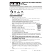 Sealey IR55.V2 Heater manual cover