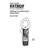 Flir Extech MA1500 Clamp Meter manual cover