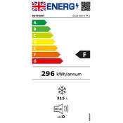 Hotpoint CS1A 300 H FA 1 Freezer manual cover