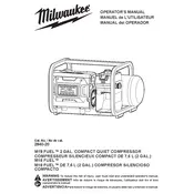 Milwaukee M18 Fuel 2840-20 Compressor manual cover