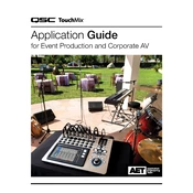 QSC TouchMix For Event Production and Corporate AV manual cover