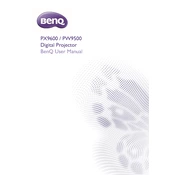 BenQ PW9500 manual cover