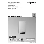 Viessmann Vitodens 200-W B2HA Series 45 Boiler manual cover