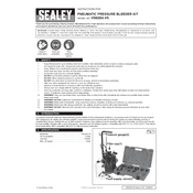 Sealey VS0204.V5 Bleeder manual cover