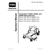 Toro TimeCutter Z4220 74363 Mower