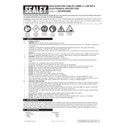 Sealey BC25635SR Cable manual cover