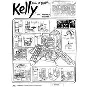 Barbie Mattel Kelly 88704 Toy manual cover