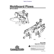 Kubota MP10 Plow manual cover