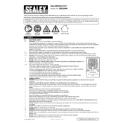 Sealey SD250K Soldering Iron manual cover