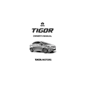 Tata Tigor Car manual cover