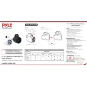 Pyle PLMRLEWB46B Speaker manual cover