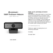 Amcrest AWC2198 Webcam manual cover