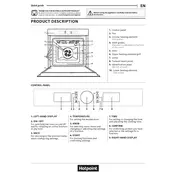 Hotpoint Class 5 SI5 854 P IX Oven manual cover