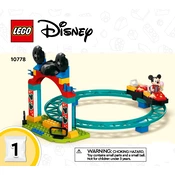 LEGO Mickey Mouse 10778-1 Construction Set manual cover