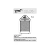 Milwaukee M12 2592-20 Speaker manual cover