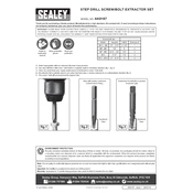 Sealey AK8187 Screw Extractor manual cover