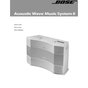 Bose Acoustic Wave System II manual cover