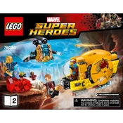 LEGO Guardians of the Galaxy 76080-3 Construction Set manual cover