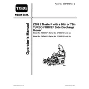 Toro Z Master Z580 74253CP Mower