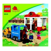 LEGO Duplo 5648 Construction Set manual cover