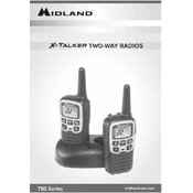 Midland X-Talker T50 manual cover