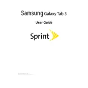 Samsung Galaxy Tab 3 7.0 Sprint SM-T217SZKASPR Tablet manual cover