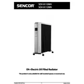 Sencor SOH 811OWH Radiator manual cover