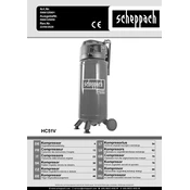 Scheppach HC51V 5906125901 Compressor manual cover