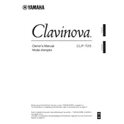 Yamaha Clavinova CLP-725 Piano