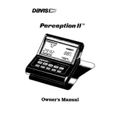 Davis Perception II Precision Instrument manual cover