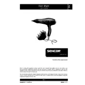 Sencor SHD 8271VT Hair Dryer manual cover