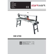 Starkwerk SW 4700 39067089936 Tile Cutter manual cover