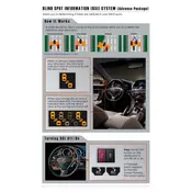 Acura TL Blind Spot Information System 2012 Sedan manual cover