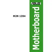 ASUS M2N 1394 Motherboard manual cover