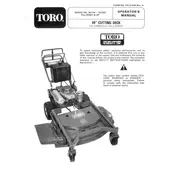 Toro 44-inch 30144 Mower manual cover