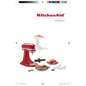 KitchenAid KSMSSA Grinder manual cover