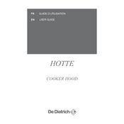 De Dietrich DHR7941B Hood manual cover