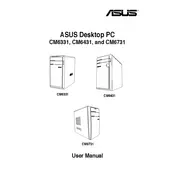 ASUS CM6331 CPU manual cover