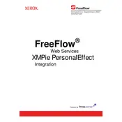 Xerox FreeFlow Web Services XMPie Personal Effect Ver.6.0 Software manual cover