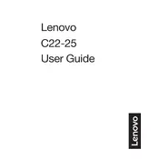 Lenovo C22-25 A20215FD0 Monitor manual cover