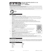 Sealey LED48230 Sitelight manual cover