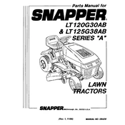 Snapper Series A LT120G30AB Tractor
