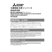 Mitsubishi FR-A8CW Inverter manual cover