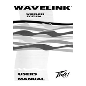 Peavey Wavelink Receiver Users manual cover