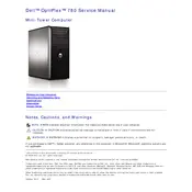 Dell OptiPlex 780 Mini Tower Desktop manual cover