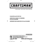 Craftsman CMXEVBE179250 Vacuum manual cover