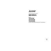 Mitsubishi TM-RFM Servo Motor manual cover