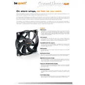 be quiet! Silent Wings PWM 80mm Fan manual cover