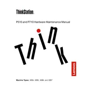 Lenovo ThinkStation P510 Workstation manual cover