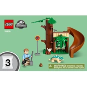 LEGO 76939-3 Construction Set manual cover